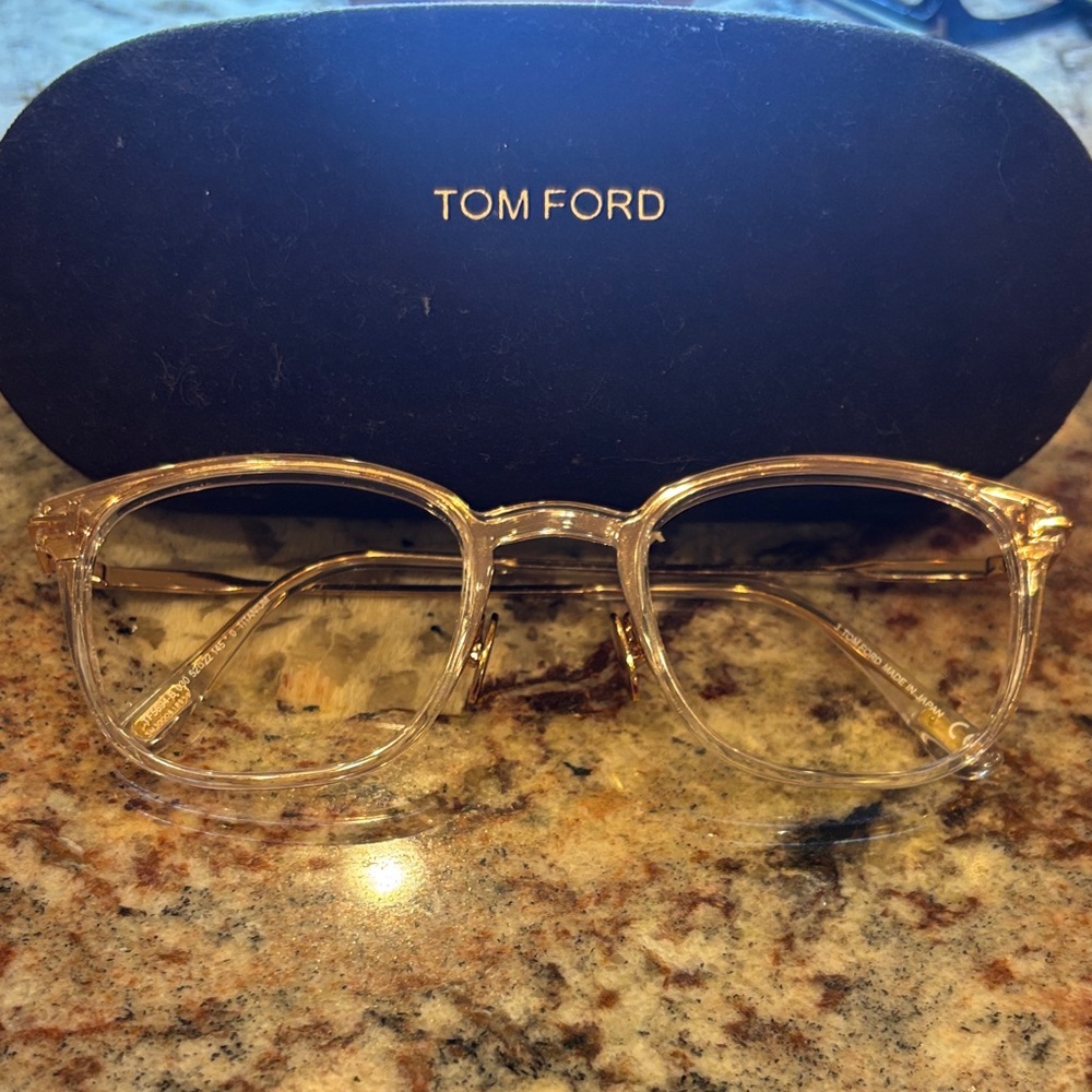 Tom Ford Transparent Frame Eyewear